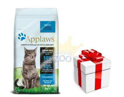 Applaws Cat Adult Ocean Fish with Salmon Cat Food 6kg + STAIGMENA KATEI