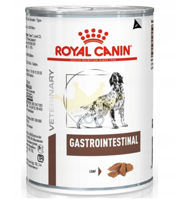 ROYAL CANIN Gastro Intestinal GI25 12x400g skardinė ŠUO