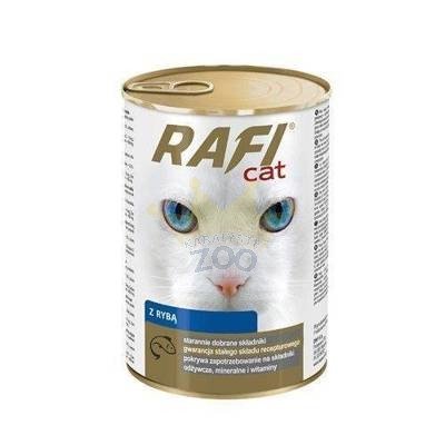 Rafi Cat su žuvimi padaže 415g x12