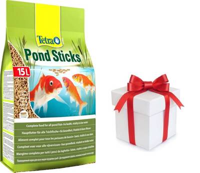  TETRA Pond Sticks 15L + nemokamas žuvų maisto mėginys 