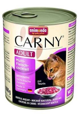 ANIMONDA Cat Carny Adult skonis: įvairių rūšių mėsos kokteilis 800g 