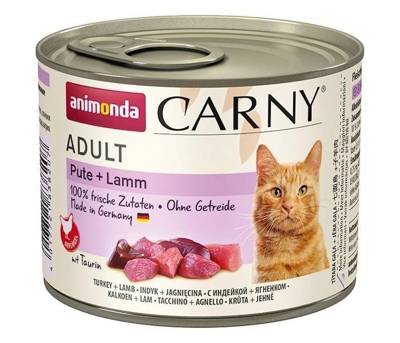 ANIMONDA Cat Carny Adult skonis: kalakutiena, ėriena 200g 