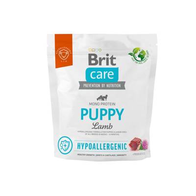 BRIT CARE Hypoallergenic Puppy Lamb 1kg