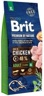 BRIT Premium By Nature Adult XL 15kg + STAIGMENA ŠUNUI