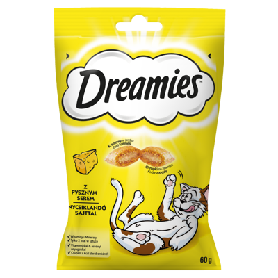 DREAMIES 60g - skanėstas katėms su gardžiu sūriu
