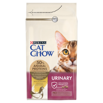 PURINA Cat Chow Urinary maistas su vištiena 1,5kg
