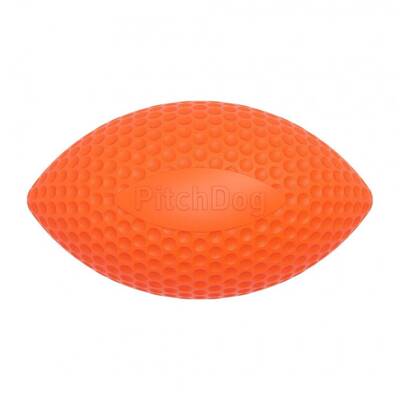 PitchDog sportinis kamuolys, 9 cm skersmens, oranžinis