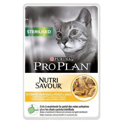 Purina Pro Plan Sterilizuota su vištiena katėms 85g