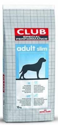 ROYAL CANIN Club Adult Slim 15kg sausas ėdalas suaugusiems šunims, turintiems polinkį į antsvorį + STAIGMENA ŠUNUI