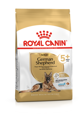 ROYAL CANIN German Shepherd Adult 5+ 3 kg sauso ėdalo suaugusiems vokiečių aviganių veislės šunims, vyresniems nei 5 metų amžiaus