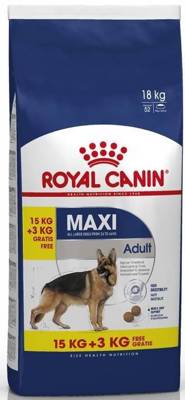 ROYAL CANIN Maxi Adult 15kg + 3kg