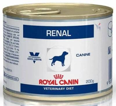 ROYAL CANIN Renal Canine 24x200g skardinė
