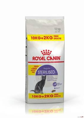 ROYAL CANIN Sterilised 37 10kg + 2kg