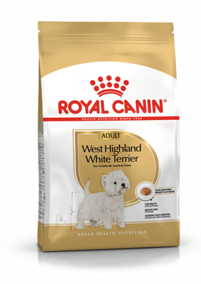 ROYAL CANIN West Highland White Terrier Adult 3kg sausas ėdalas suaugusiems vakarų aukštaičių baltųjų terjerų veislės šunims 