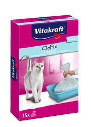"Vitakraft CLOFIX" higieniniai šiukšlių dėžės maišeliai 15 vnt.