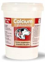 CALCIUM su gliukozaminu raudoni milteliai 400g
