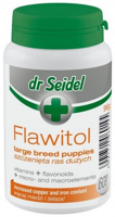 Dr. Seidel FLAWITOL didelių veislių šuniukams Vitaminų ir mineralų preparatas su vynuogių flavonoidais 60tab.