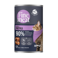 PetRepublic Fine Meat kalakutienos patiekalas 400g katėms