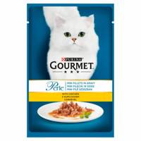 Purina Gourmet Perle kačių maistas mini filė padaže su vištiena 85 g