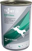 TROVET WRD Weight & Diabetic (šuniui) 400g - skardinė